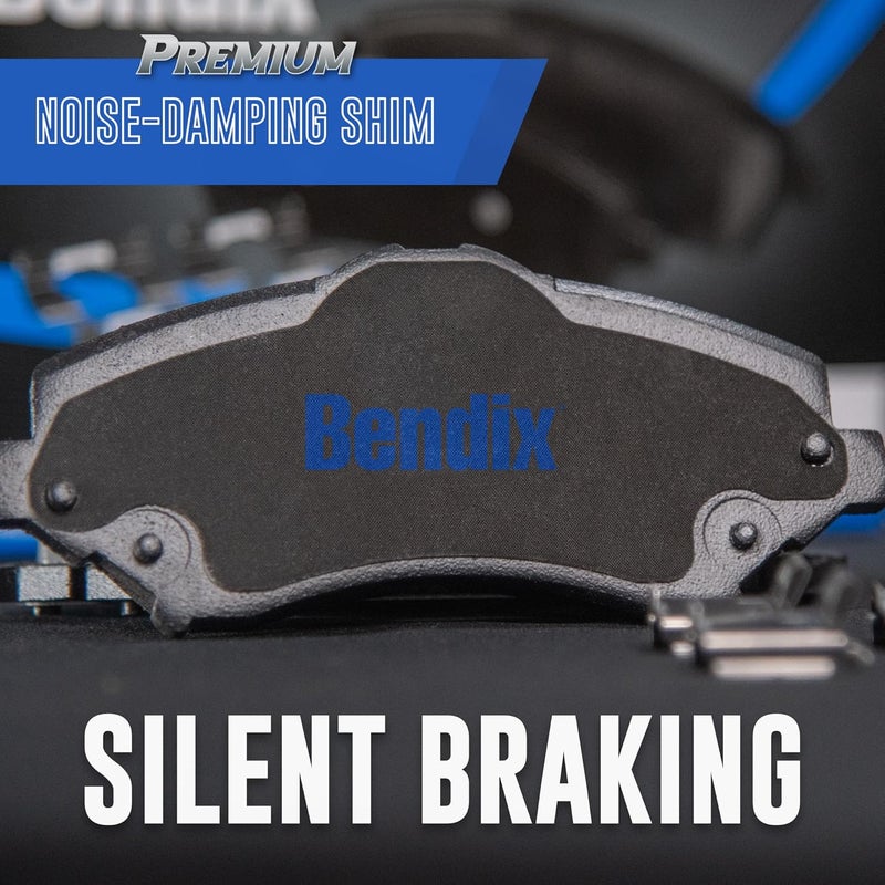 Bendix Premium SBC1852 Ceramic Front Brake Pads for Mazda 2 2021-2016, Scion iA 2016, Toyota Yaris 2020-2019, Yaris iA 2018-2017 - Image 5